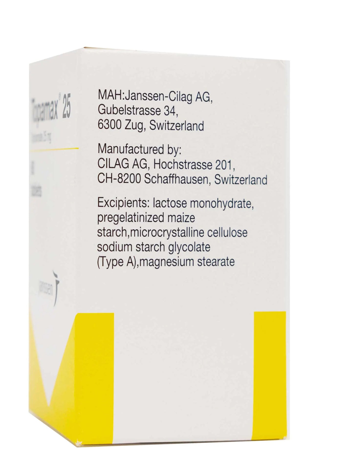 Topamax 25Mg 60 Tablets