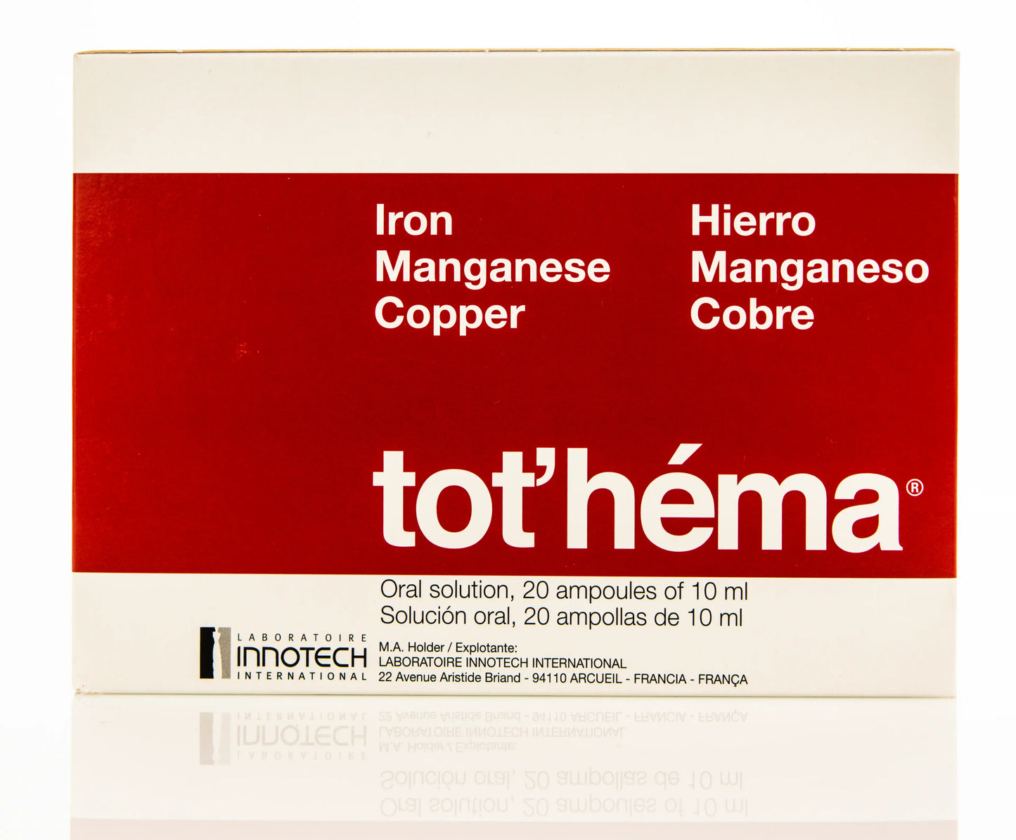 Tot’Héma 20 Drinkable Ampules