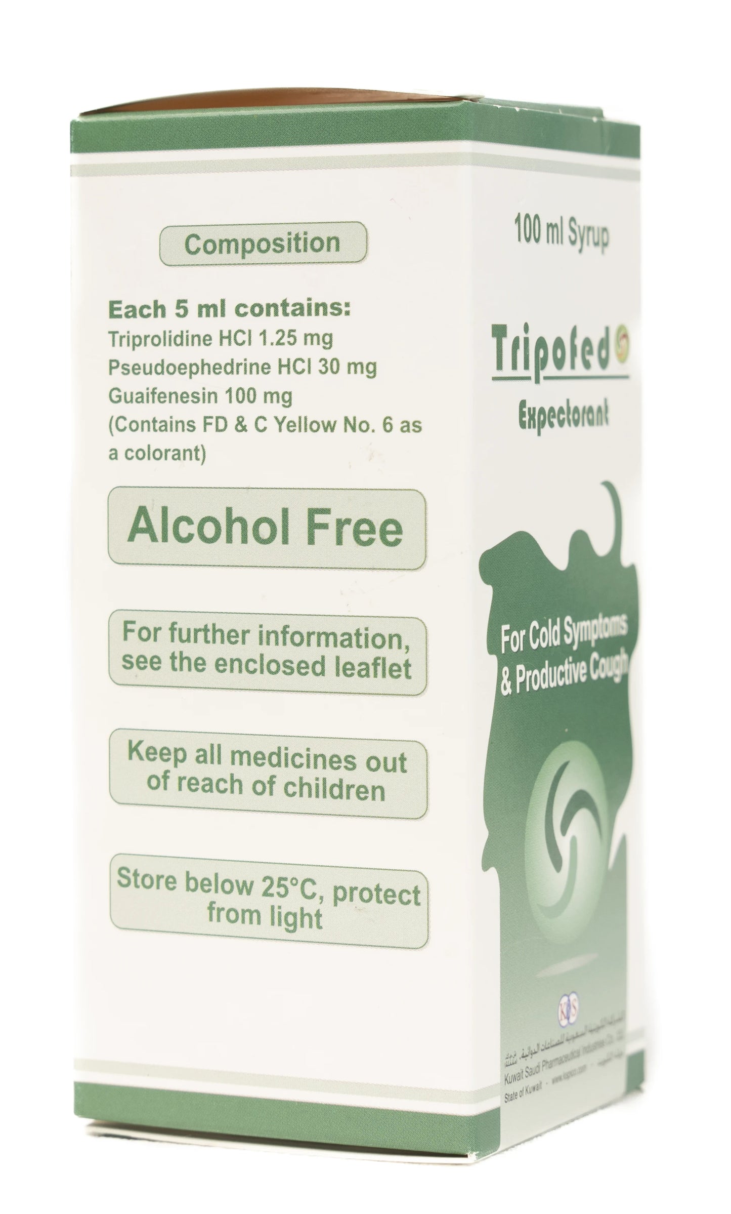 Tripofed Expect Syrup 100Ml