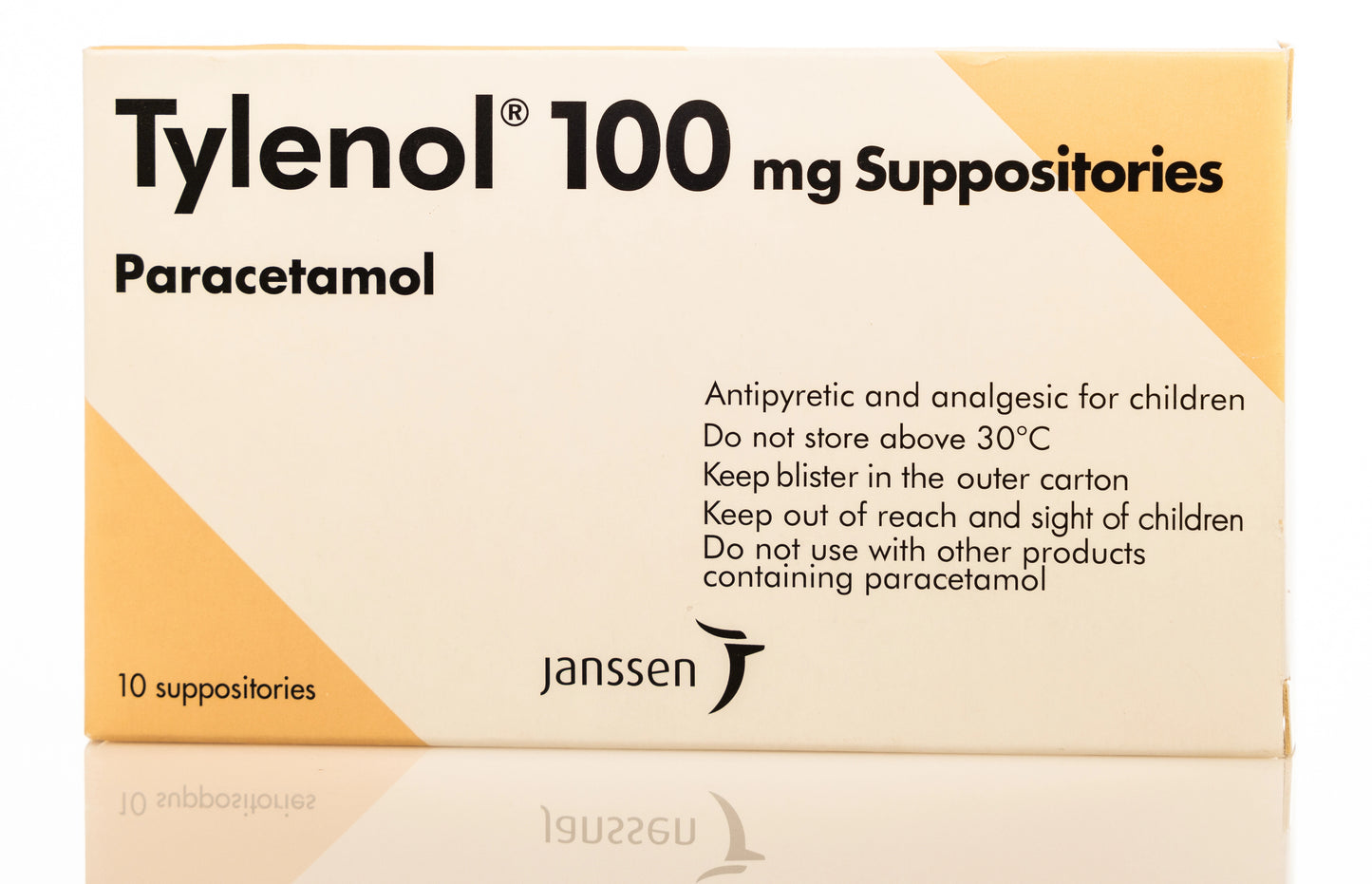 Tylenol 100Mg 10 Suppository