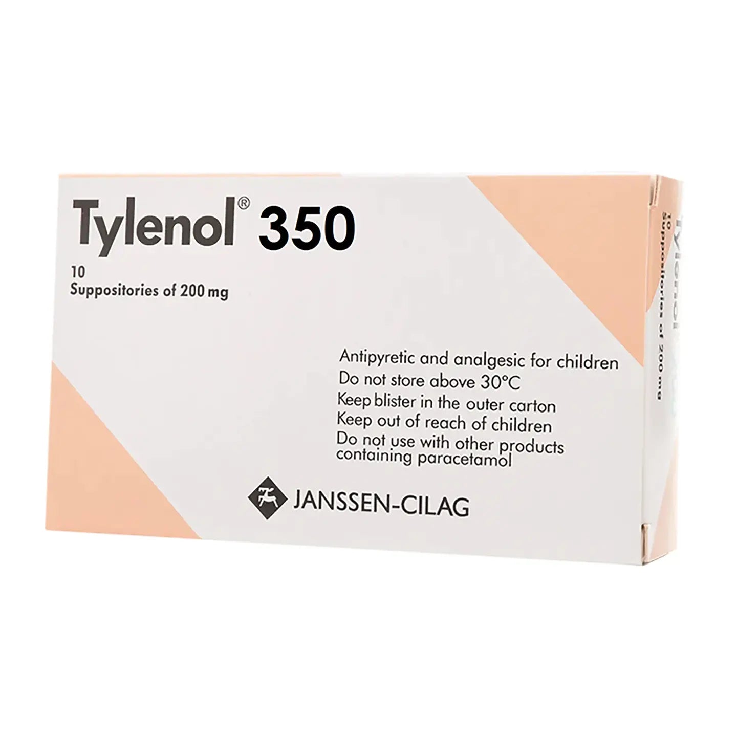 Tylenol 350Mg 10 Suppository