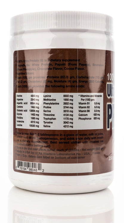 Ultra Protein Chocolate Flavor 350 gm