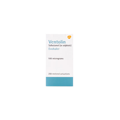 Ventolin Evohaler 100Mcg 200 Doses