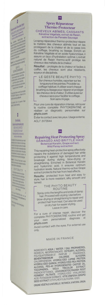 Phyto Keratine Repairing Heat Protection Spray 150 Ml