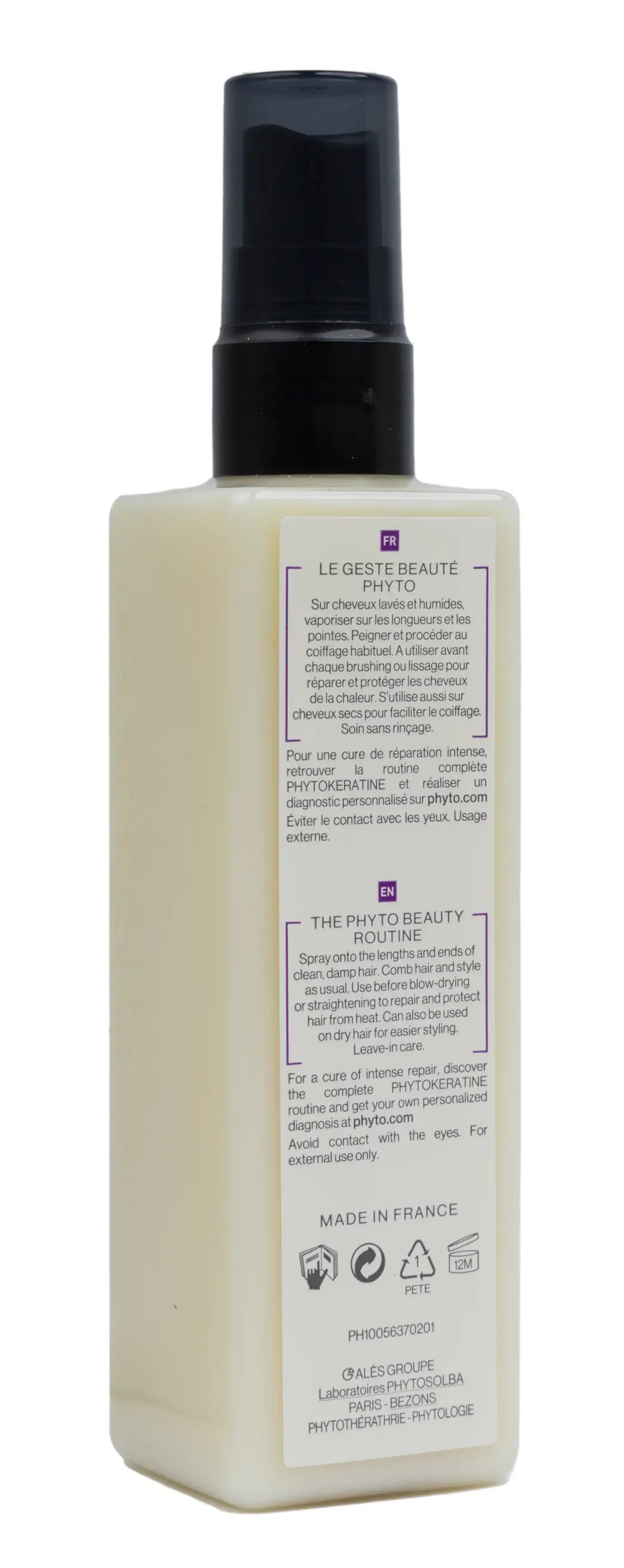 Phyto Keratine Repairing Heat Protection Spray 150 Ml