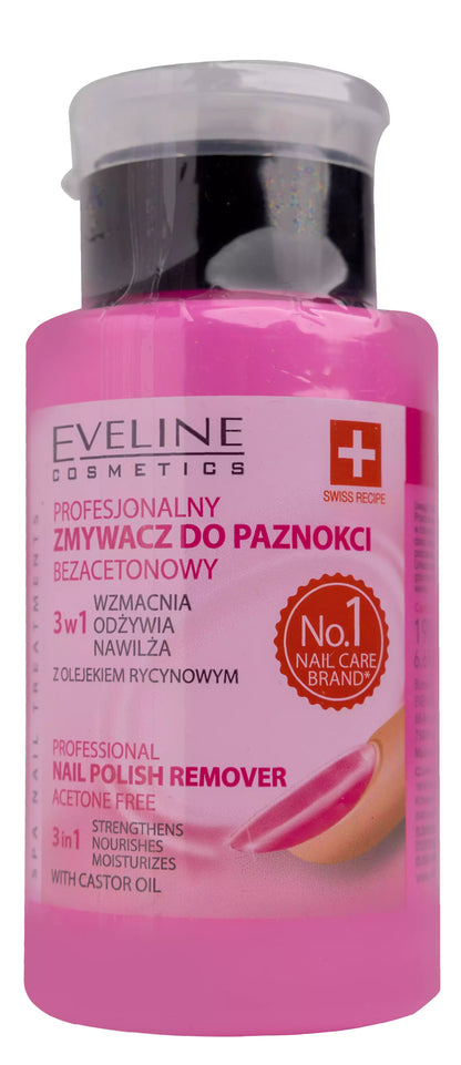 Eveline Nail Therapy SPA Nail Polish Remover Acetone-Free 190 Ml
