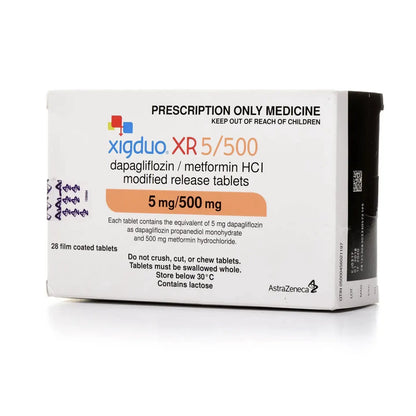 Xigduo Xr 5/500Mg 30Tablets
