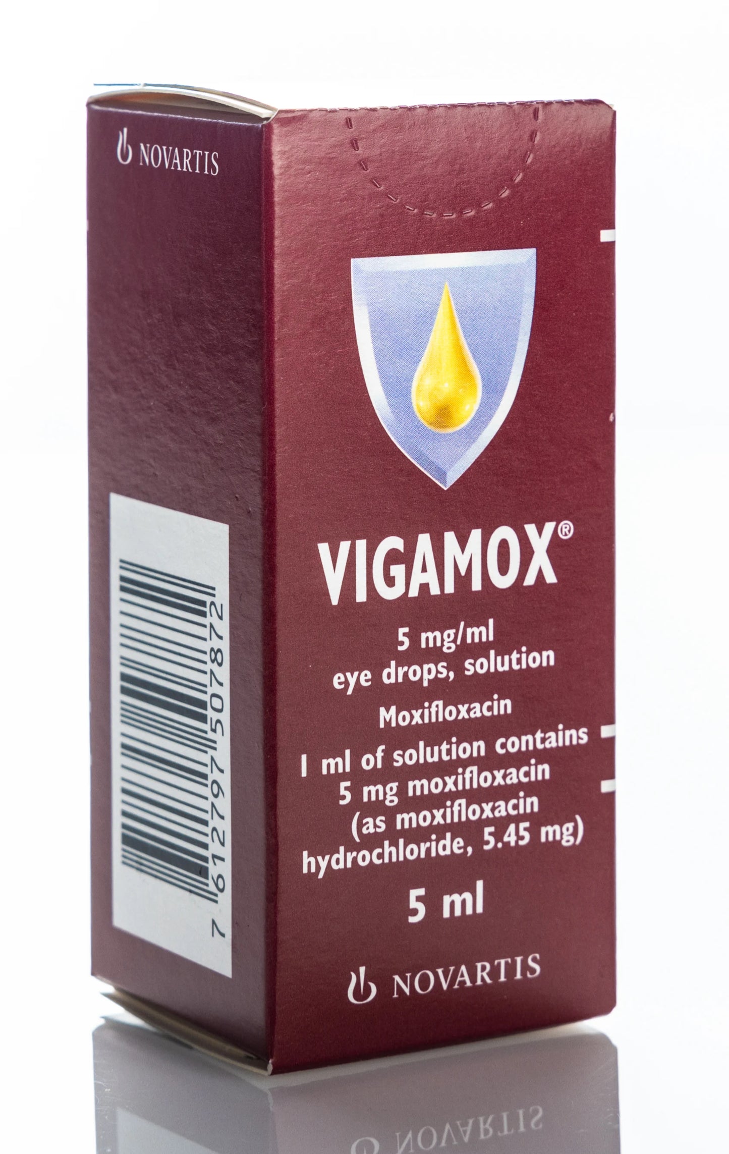 Vigamox 0.5% Eye Drops 5Ml