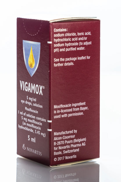 Vigamox 0.5% Eye Drops 5Ml