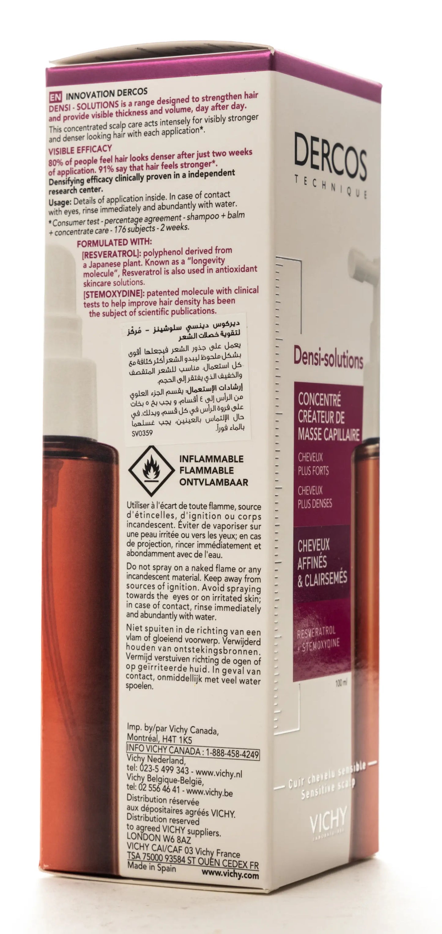 Vichy Dercos Densi solutions concentrate spray 100ml