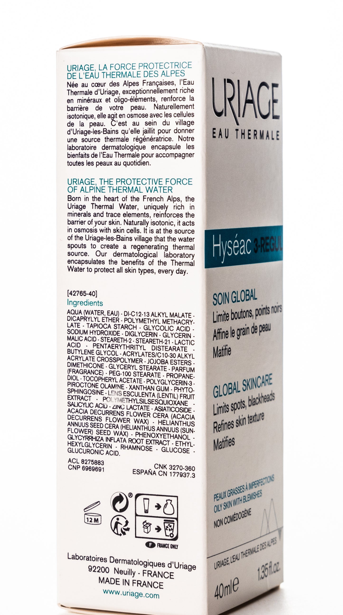Uriage Hyseac 3-Regul Cream 40 ml