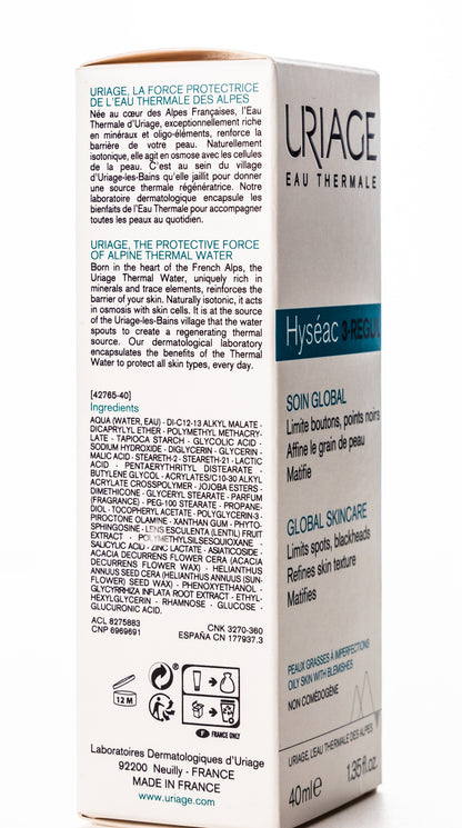Uriage Hyseac 3-Regul Cream 40 ml