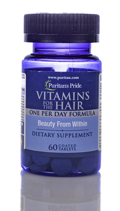 Puritan's Pride Vitamins For The Hair 60 Tablets