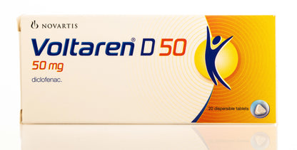 Voltaren [D] 50 Mg 20 Tablets