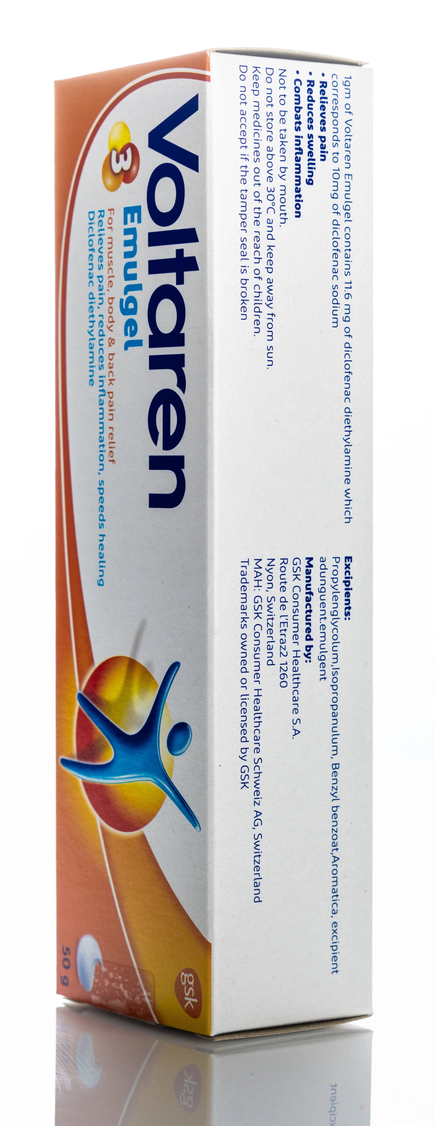 Voltaren 1%  Emulgel 50Gm