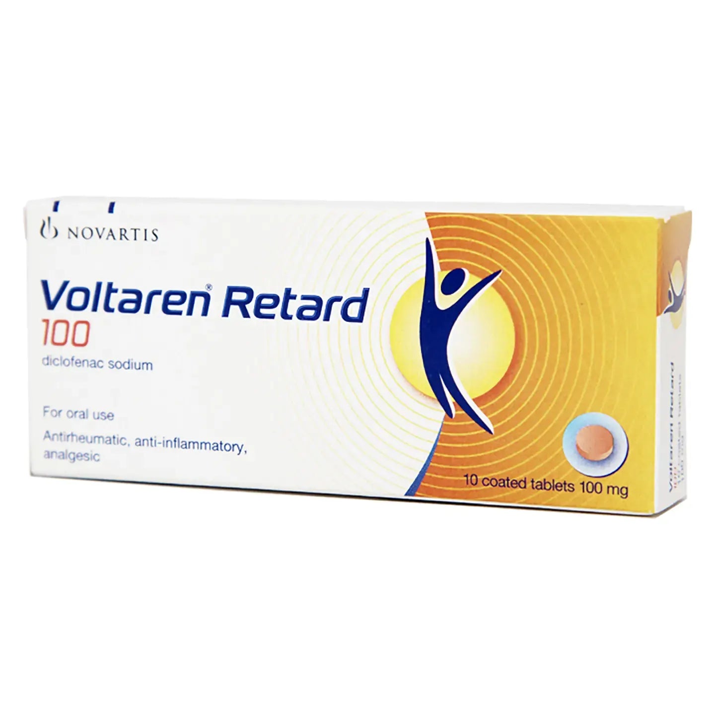 Voltaren 100Mg [Retard] 10 Tablets