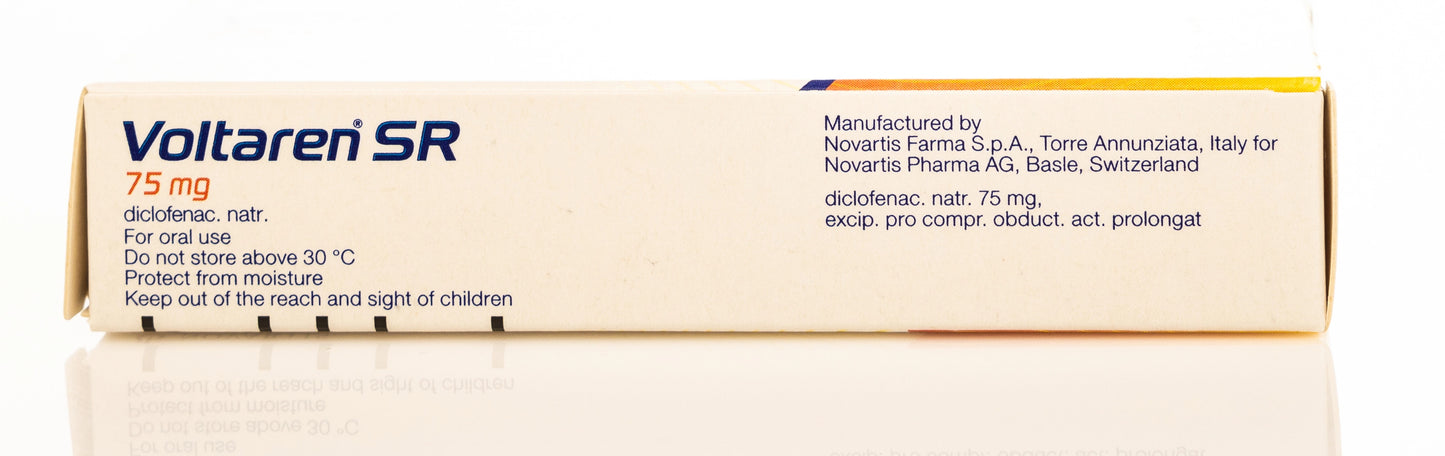 Voltaren [SR] 75Mg 10 Tablets