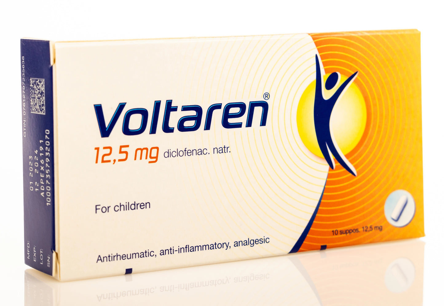 Voltaren 12.5Mg 10 suppositories