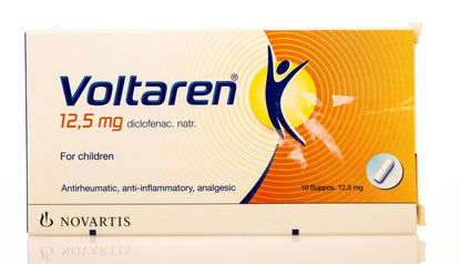 Voltaren 12.5Mg 10 suppositories