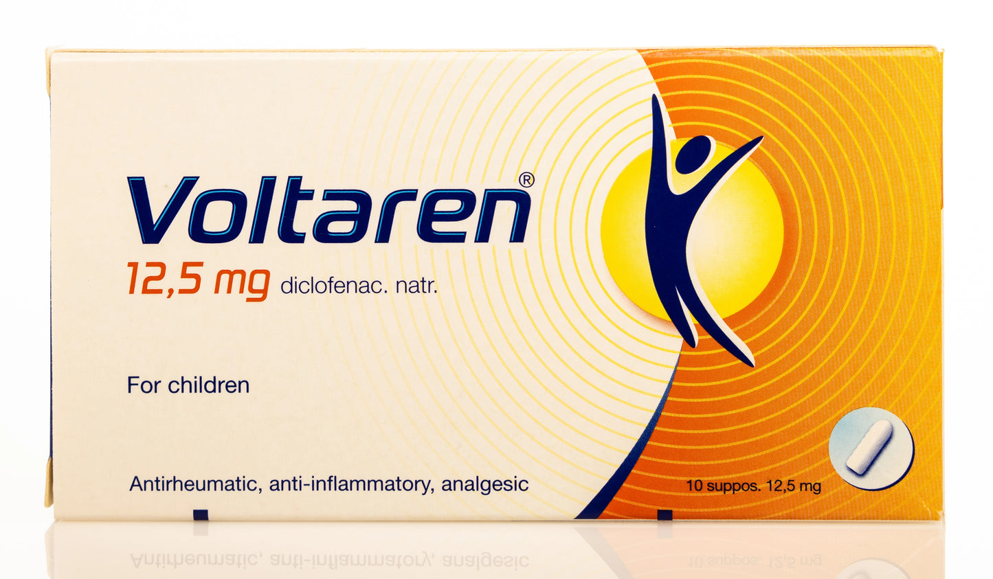 Voltaren 12.5Mg 10 suppositories