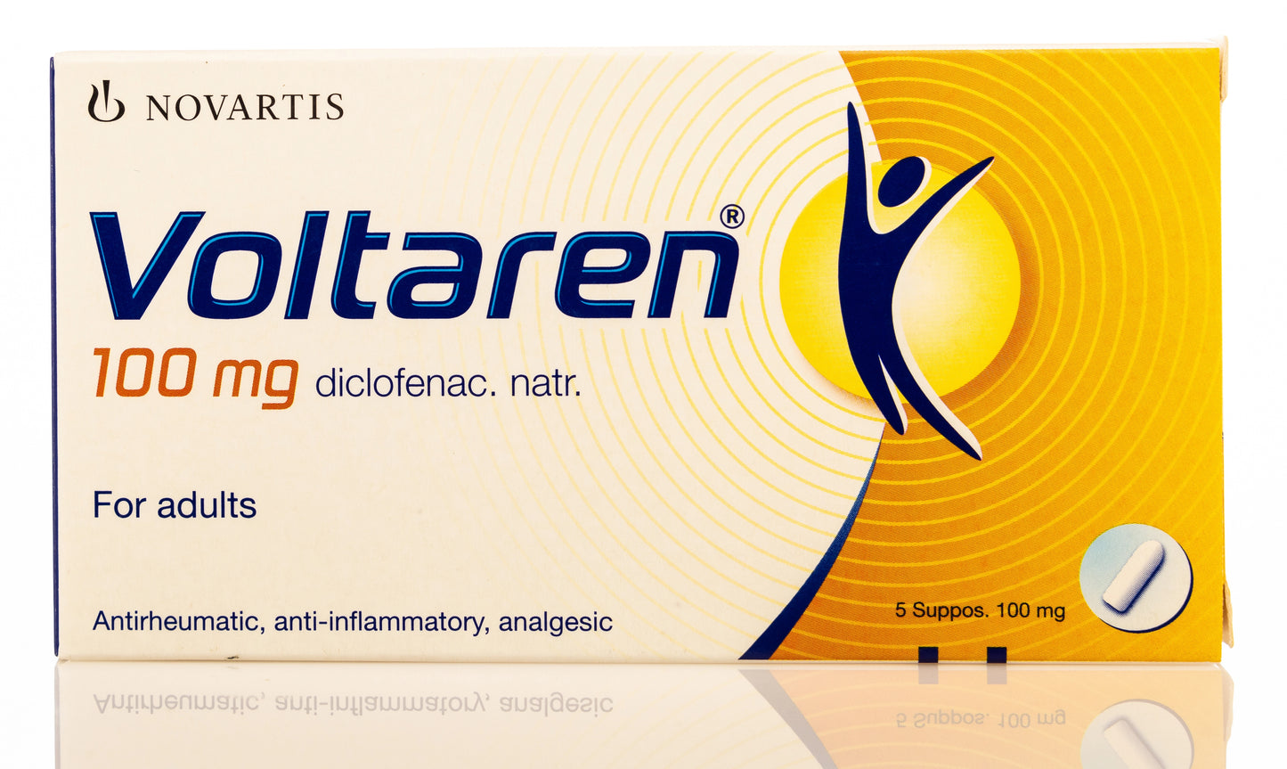 Voltaren 100Mg 5 suppositories