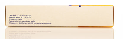 Voltaren 50Mg 10 suppositories