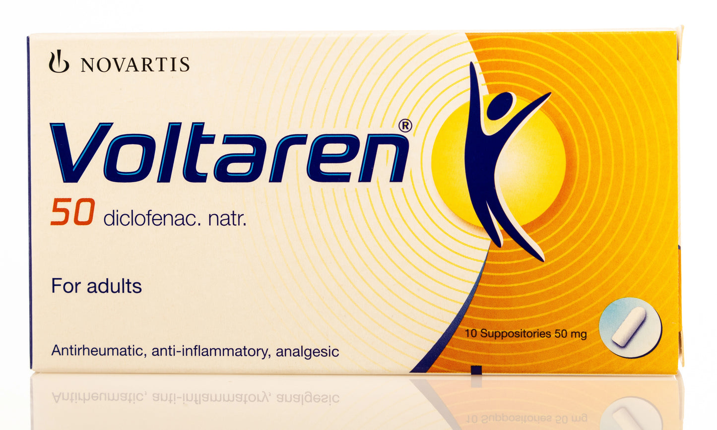 Voltaren 50Mg 10 suppositories