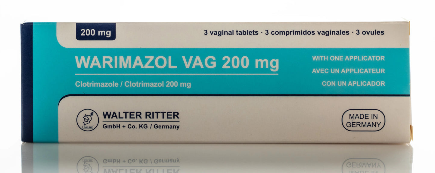 Warimazol 200Mg  3 Vaginal Tablets