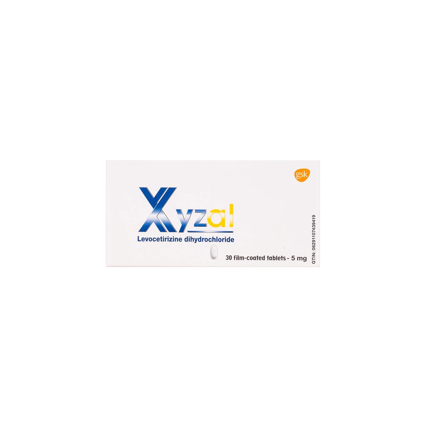 Xyzal 5Mg 30Tablets