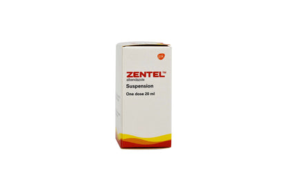 Zentel 2% Suspension 20Ml