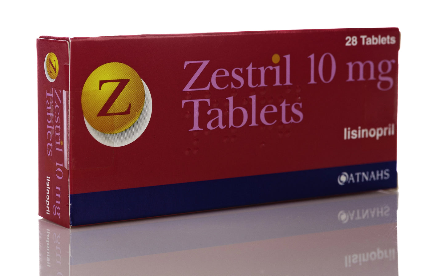 Zestril 10Mg 28Tablets
