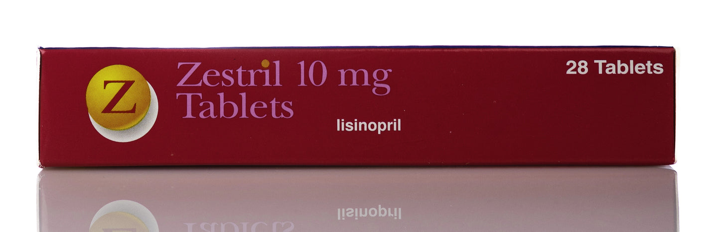 Zestril 10Mg 28Tablets