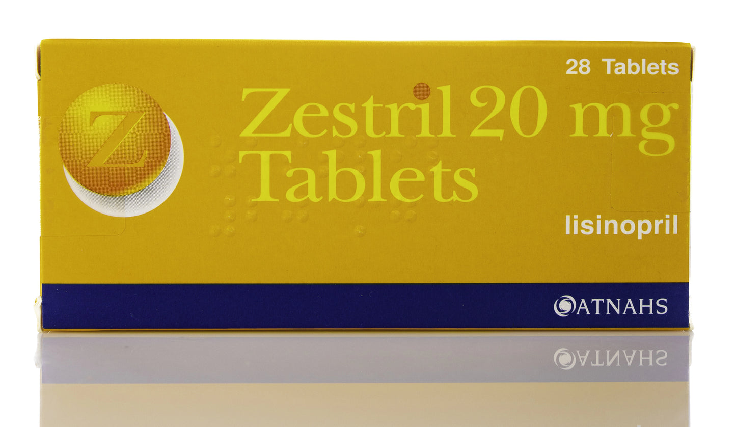 Zestril 20Mg 28Tablets