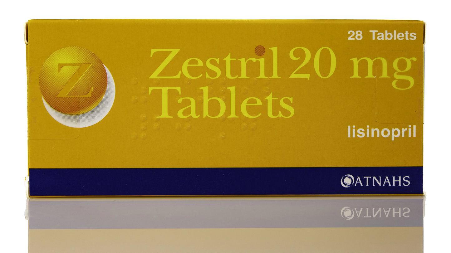 Zestril 20Mg 28Tablets