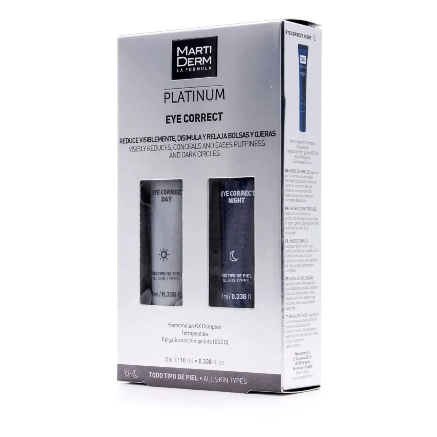 Martiderm Eye Correct [Contour] Day And Night  2 X 10 Ml