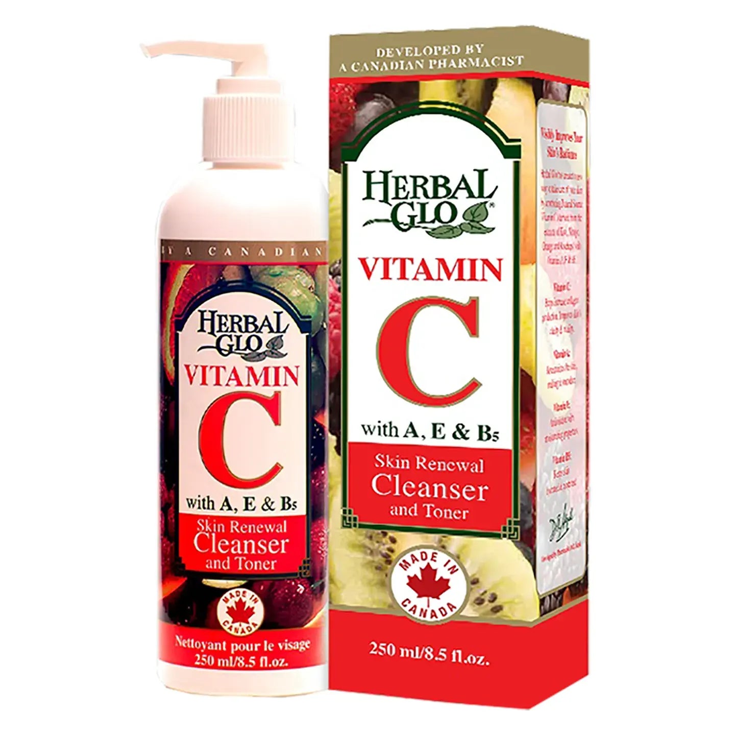Herbal Glo Vitamin C Skin Renewal Cleanser 250 Ml