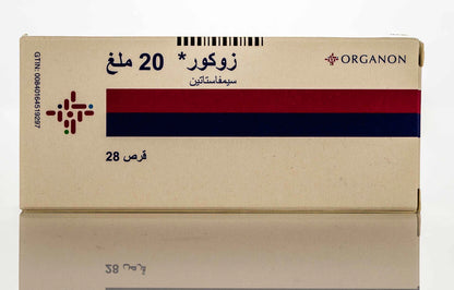 Zocor 20Mg 28Tablets