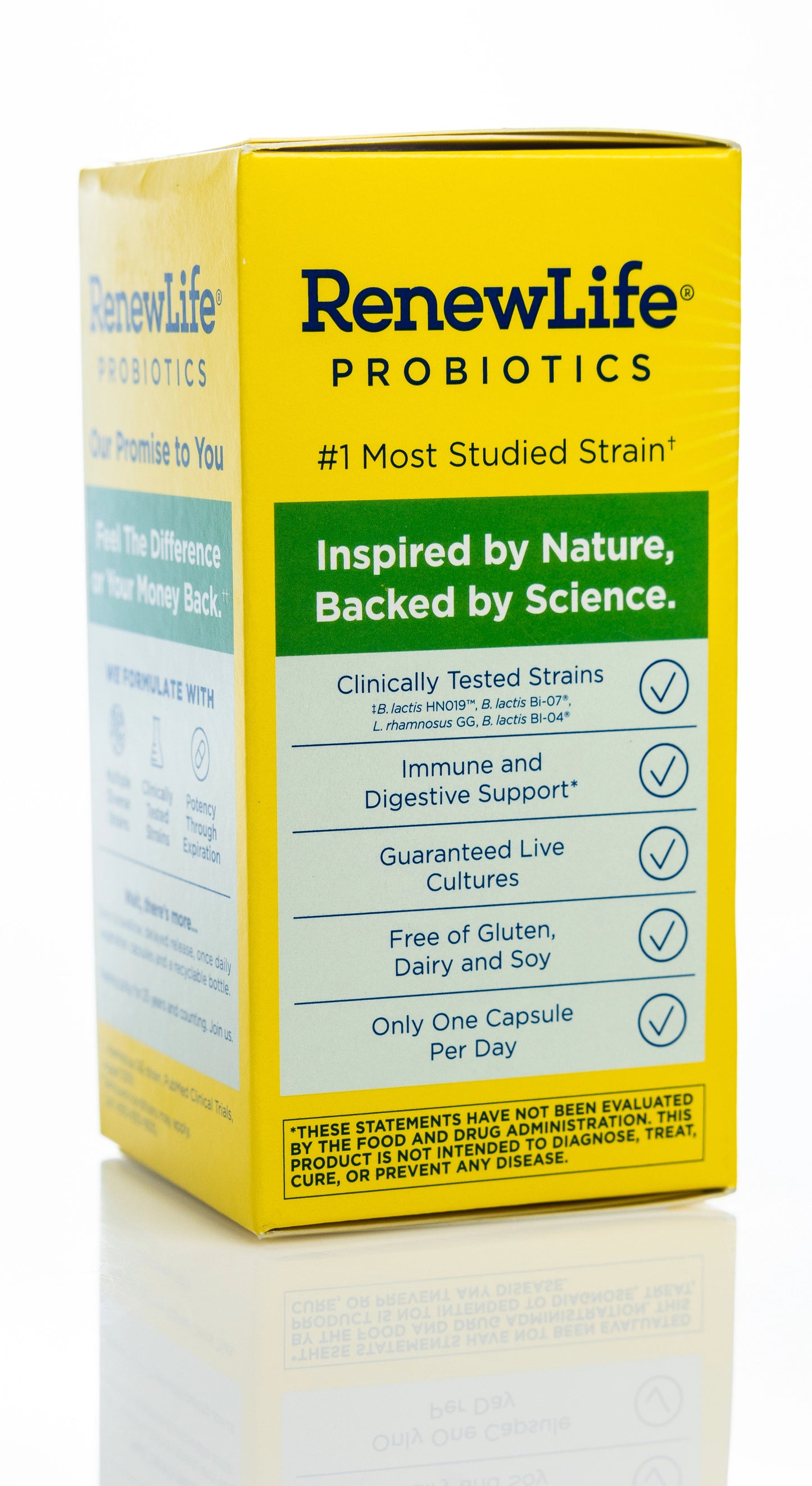 RenewLife Ultimate Flora Adults +50 30 Billion Live Cultures-12 Probiotic Strains 30 Capsules