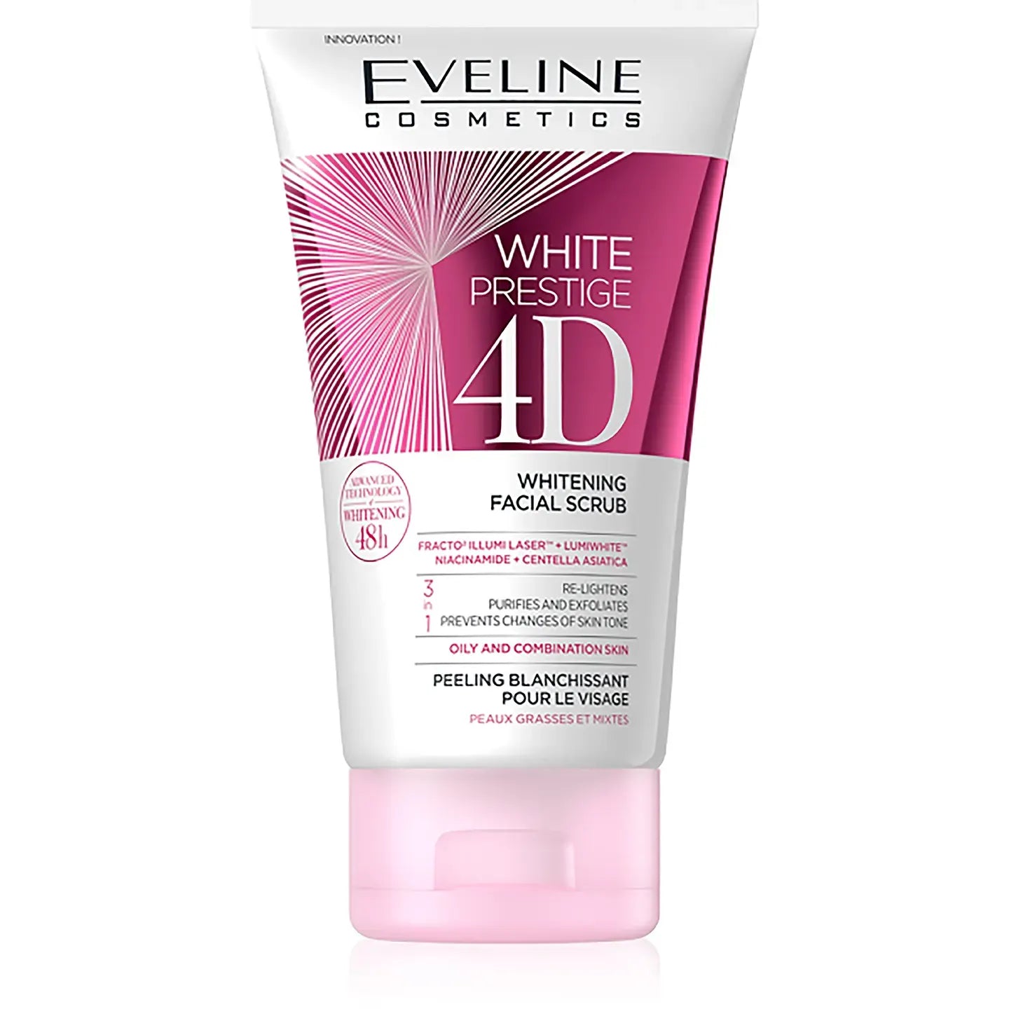 Eveline White Prestige 4D Whitening Facial Scrub 150 Ml