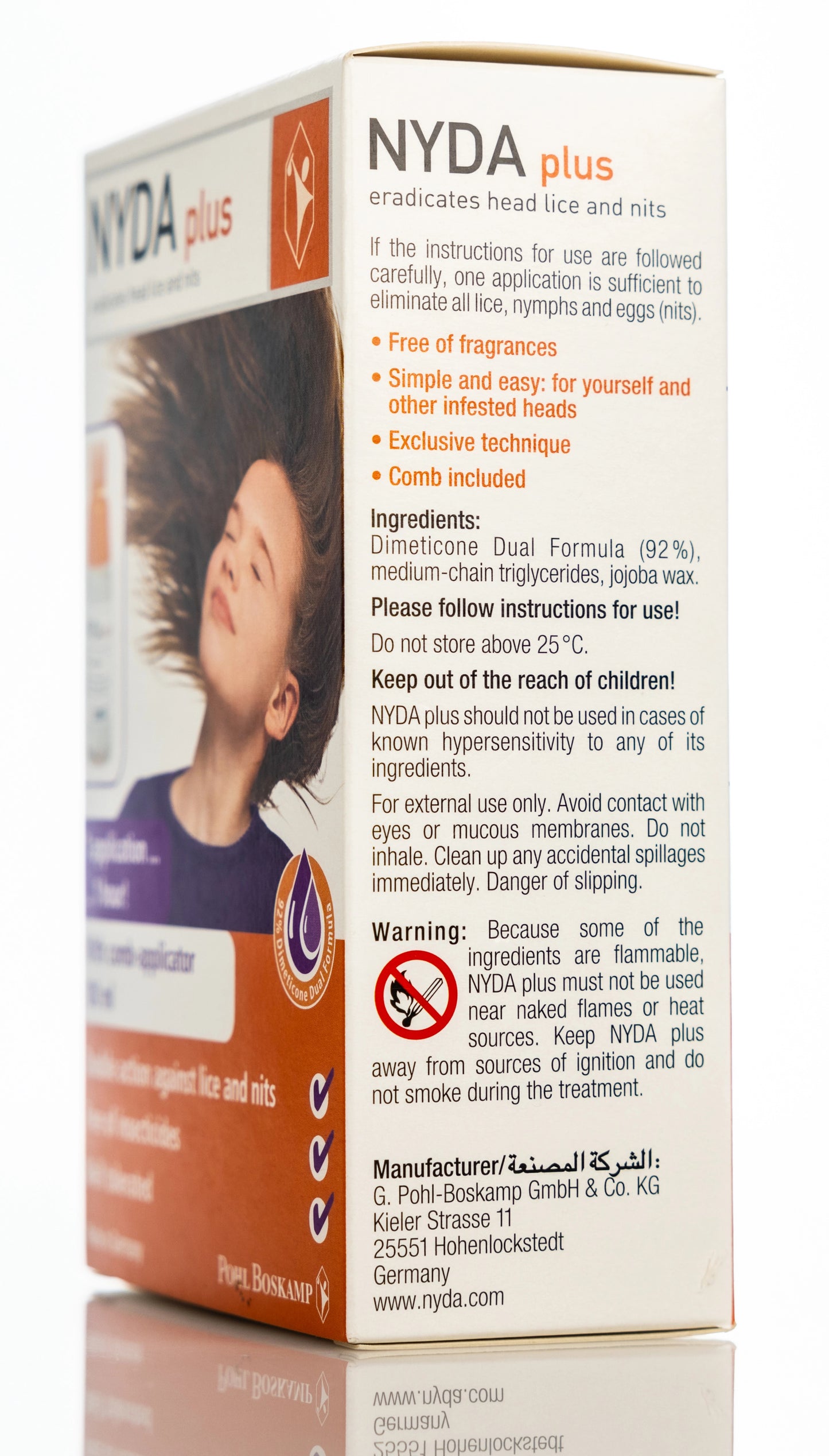 Nyda Plus Anti Lice Solution 100 Ml