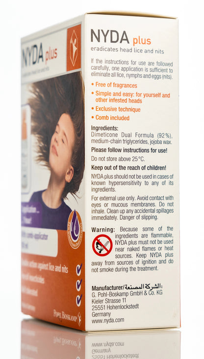 Nyda Plus Anti Lice Solution 100 Ml