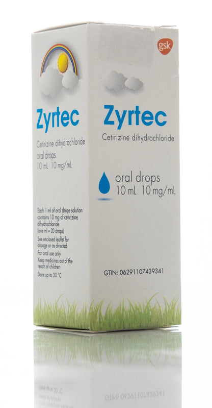 Zyrtec Drops 10Mg/Ml 10Ml
