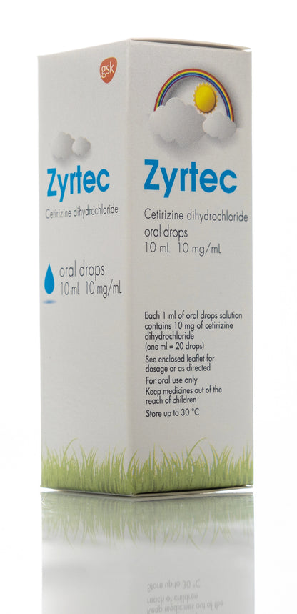 Zyrtec Drops 10Mg/Ml 10Ml