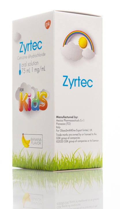 Zyrtec Syrup 75Ml