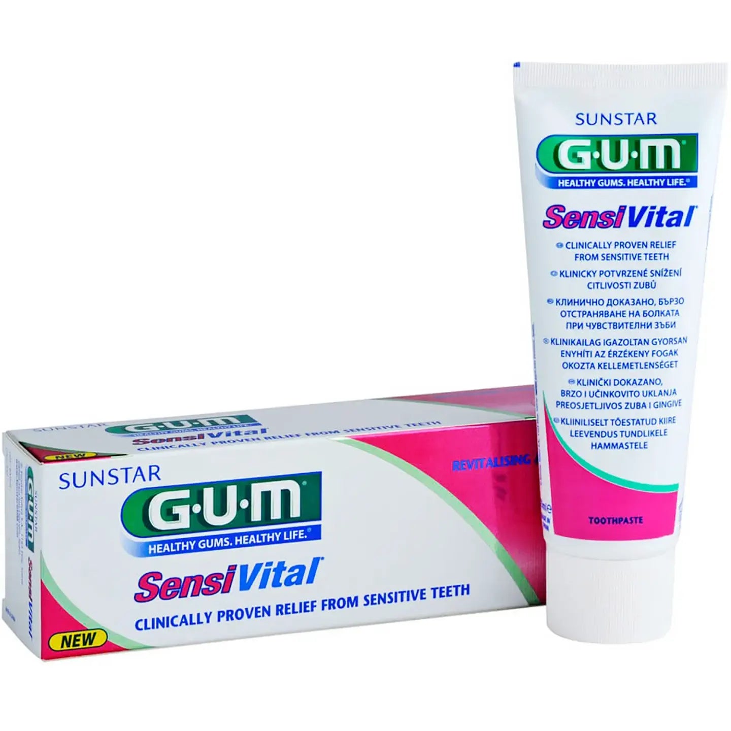 Gum SensiVital+ Toothpaste 75ml [6070]