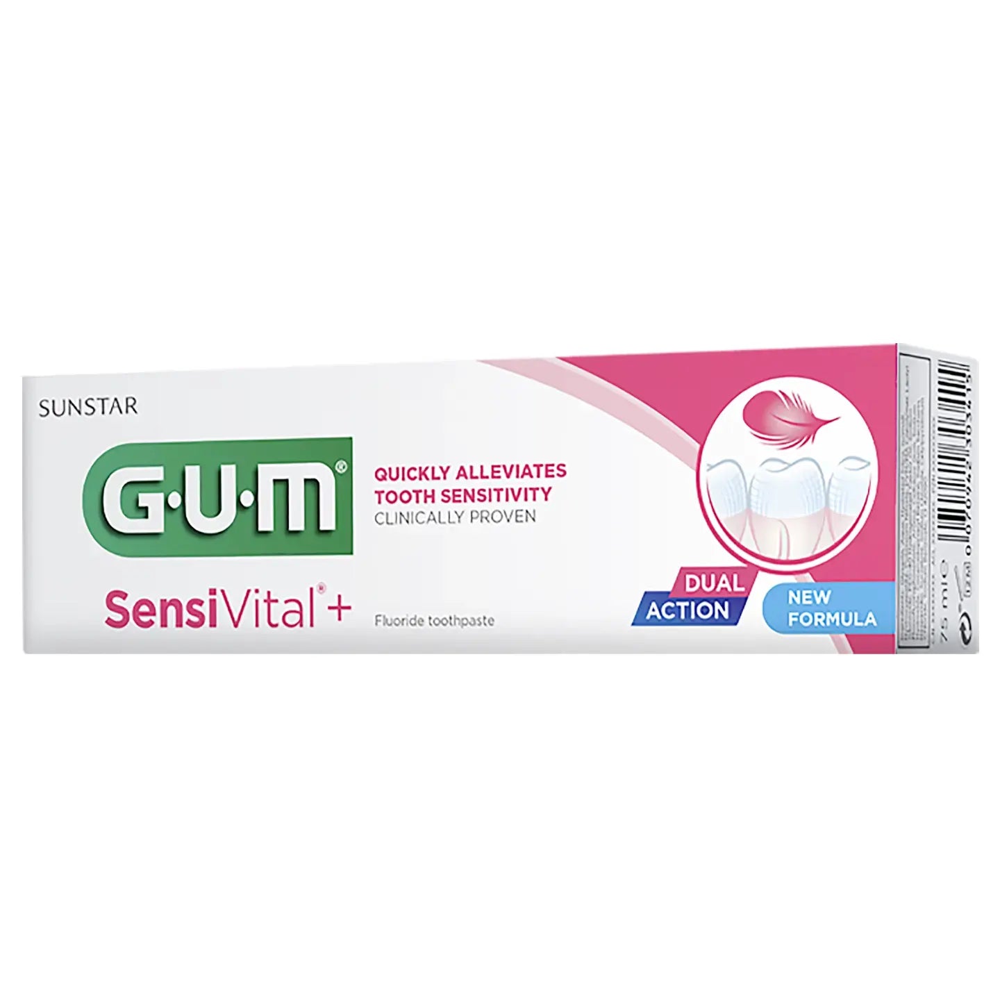 Gum SensiVital+ Toothpaste 75ml [6070]