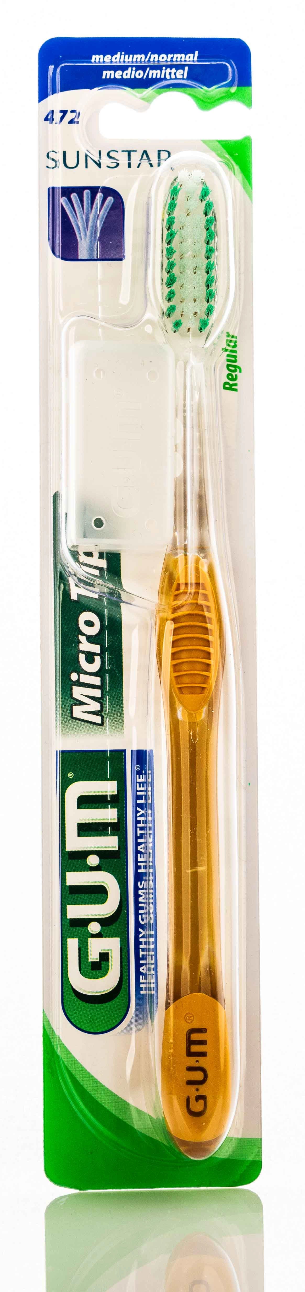 Gum Micro Tip Toothbrush Medium [471]