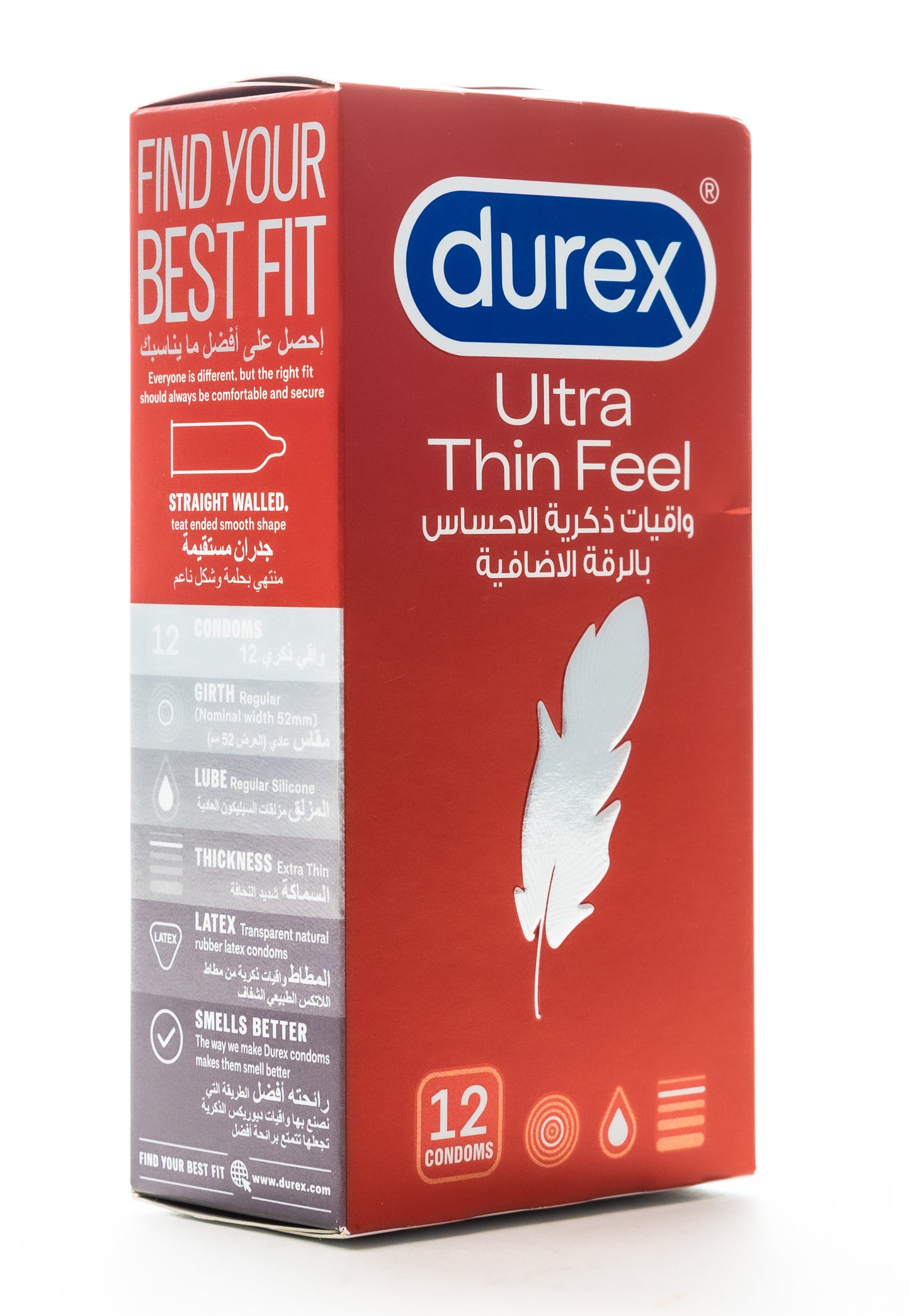Durex Condom Feel Ultra Thin 12 Pieces