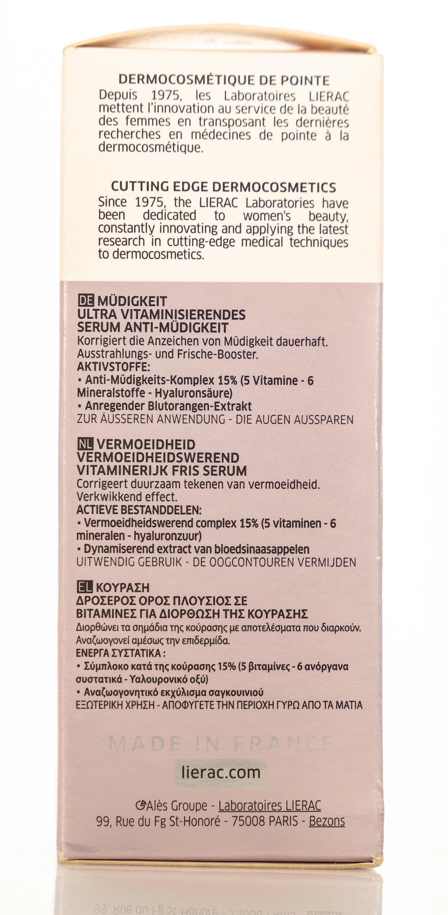 Lierac Mesolift Serum 30 Ml