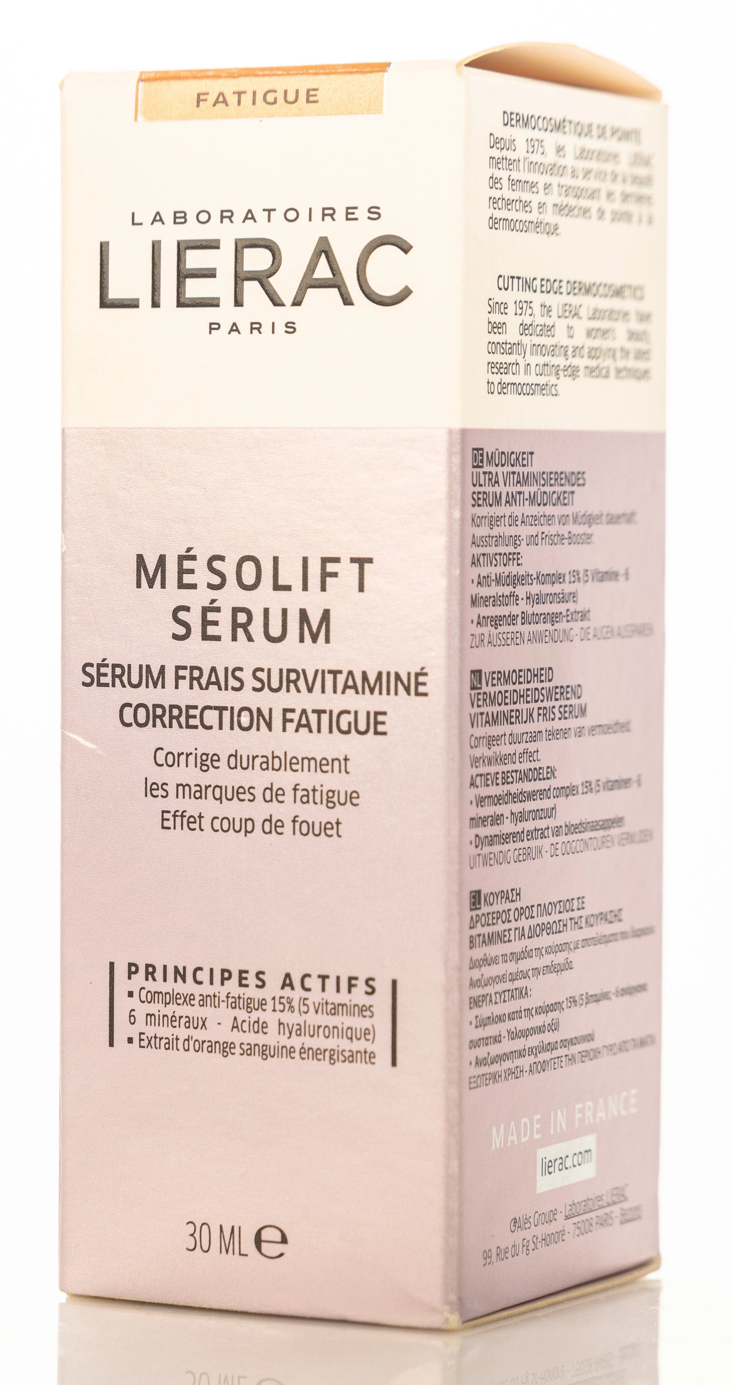 Lierac Mesolift Serum 30 Ml